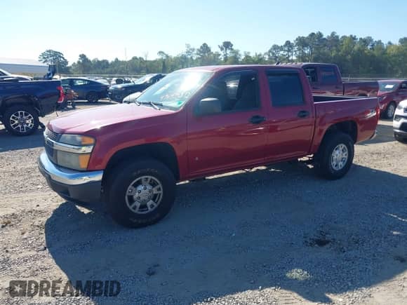 2006 Chevrolet Colorado 3LT with VIN 1GCDT136X68189703, listed as a IAAI auction lot 43145312 with 165,313 mi miles and . Bid and sale history available at DreamBid. Image 2.