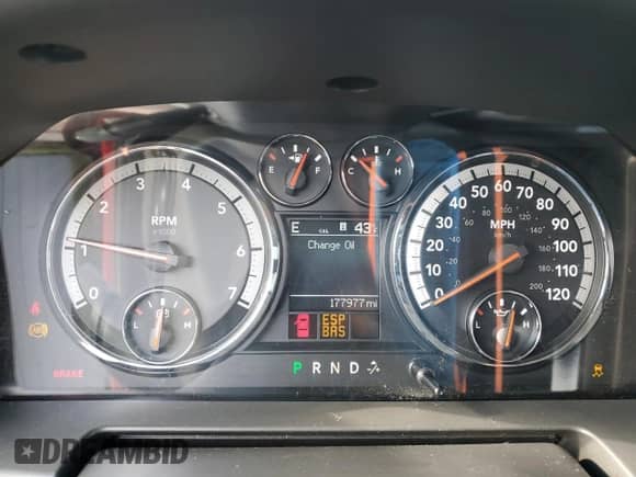 2010 Dodge 1500 Laramie z VIN 1D7RV1CT4AS260952, wystawiony jako Copart lot #49832195 z przebiegiem 177 977 mil mil oraz Szkoda całkowita • Salvage title. Historia ofert i sprzedaży dostępna na DreamBid. Obrazek 9.