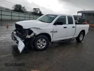 2018 Ram 1500 Tradesman with VIN 1C6RR6FT3JS317964, listed as a Copart auction lot 85601635 with 142,145 mi miles and Salvage title. Bid and sale history available at DreamBid. Image 1.