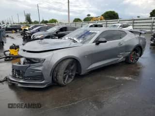 2022 Chevrolet Camaro 2SS с VIN 1G1FG1R74N0102087, выставлен на аукционе Copart как лот 62546915 с пробегом 16 864 миль миль и На запчасти • Non repairable. История ставок и продаж доступна на DreamBid. Изображение 1.