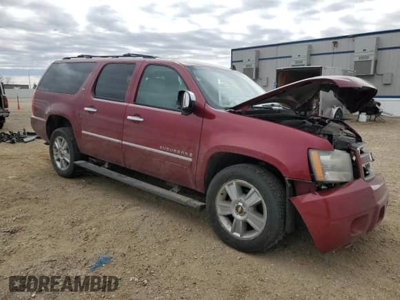 2009 Chevrolet Suburban LTZ z VIN 1GNFK36369R190572, wystawiony jako Copart lot #50786325 z przebiegiem 133 028 mil mil oraz Szkoda całkowita • Salvage title. Historia ofert i sprzedaży dostępna na DreamBid. Obrazek 4.