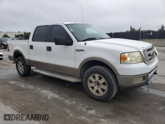 2005 Ford F-150 XLT z VIN 1FTPW14515KD18634, wystawiony jako Copart lot #86272215 z przebiegiem 107 063 mil mil oraz Szkoda całkowita • Salvage title. Historia ofert i sprzedaży dostępna na DreamBid. Obrazek 4.