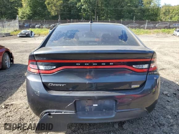 2014 Dodge Dart SE with VIN 1C3CDFAA2ED909535, listed as a Copart auction lot 85154445 with 161,657 mi miles and Salvage title. Bid and sale history available at DreamBid. Image 6.