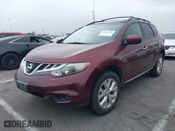 2012 Nissan Murano S with VIN JN8AZ1MUXCW118799, listed as a IAAI auction lot 42185078 with 178,676 mi miles and . Bid and sale history available at DreamBid. Image 2.