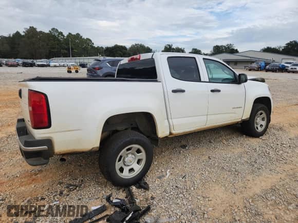 2022 Chevrolet Colorado 2WD Work Truck z VIN 1GCGSBEN8N1316885, wystawiony jako Copart lot #85322685 z przebiegiem 80 830 mil mil oraz Szkoda całkowita • Salvage title. Historia ofert i sprzedaży dostępna na DreamBid. Obrazek 3.