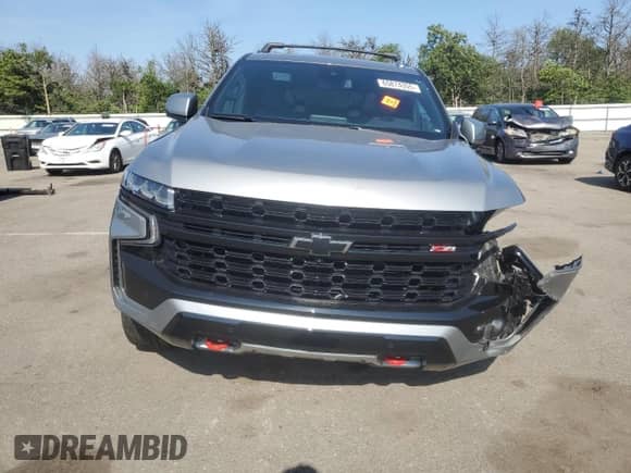 2023 Chevrolet Tahoe Z71 with VIN 1GNSKPKD3PR448774, listed as a Copart auction lot 65874355 with Not provided miles and Salvage title. Bid and sale history available at DreamBid. Image 5.