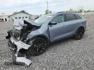 2019 Kia Sorento S with VIN 5XYPGDA56KG605777, listed as a Copart auction lot 81699185 with 92,954 mi miles and Salvage title. Bid and sale history available at DreamBid. Image 1.