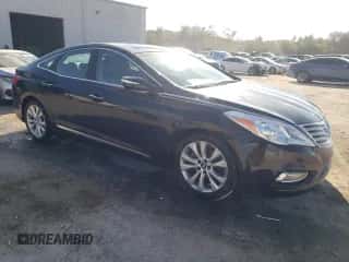 2014 Hyundai Azera Limited with VIN KMHFH4JG0EA385935, listed as a Copart auction lot 86805355 with 86,145 mi miles and Salvage title. Bid and sale history available at DreamBid. Image 4.
