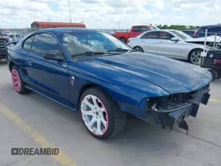 1998 Ford Mustang z VIN 1FAFP4049WF267746, wystawiony jako IAAI lot #42554351 z przebiegiem 172 864 mil mil oraz . Historia ofert i sprzedaży dostępna na DreamBid. Obrazek 1.