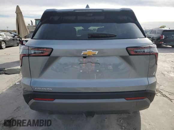 2025 Chevrolet Equinox FWD LT с VIN 3GNAXHEG8SL109243, выставлен на аукционе Copart как лот 83855404 с пробегом 929 миль миль и Списание • Salvage title. История ставок и продаж доступна на DreamBid. Изображение 6.