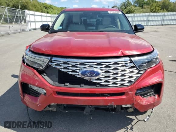 2021 Ford Explorer Platinum с VIN 1FM5K8HC1MGC48862, выставлен на аукционе Copart как лот 71364545 с пробегом 54 060 миль миль и Списание • Salvage title. История ставок и продаж доступна на DreamBid. Изображение 5.