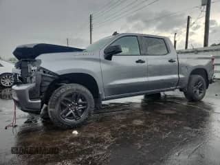 2020 Chevrolet Silverado 1500 Custom z VIN 1GCPYBEK5LZ348387, wystawiony jako Copart lot #71679685 z przebiegiem Nie podano mil oraz Szkoda całkowita • Salvage title. Historia ofert i sprzedaży dostępna na DreamBid. Obrazek 1.