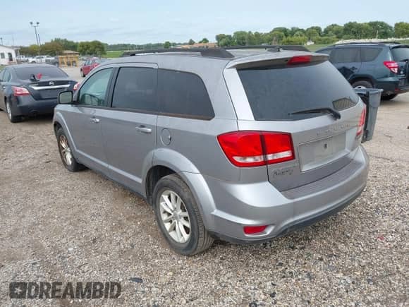 2016 Dodge Journey SXT with VIN 3C4PDCBB2GT156976, listed as a IAAI auction lot 43173742 with 133,966 mi miles and . Bid and sale history available at DreamBid. Image 3.
