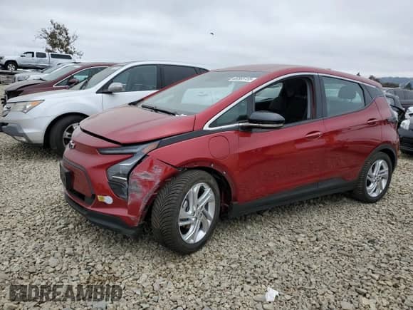 2022 Chevrolet Bolt EV 1LT с VIN 1G1FW6S08N4130884, выставлен на аукционе Copart как лот 80565155 с пробегом 53 350 миль миль и Списание • Salvage title. История ставок и продаж доступна на DreamBid. Изображение 1.