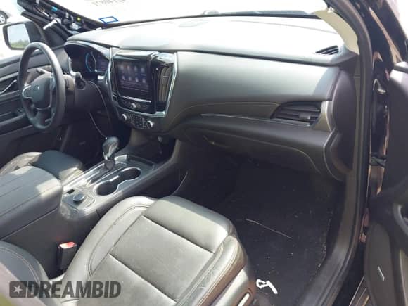 2021 Chevrolet Traverse RS z VIN 1GNERJKW9MJ255465, wystawiony jako IAAI lot #42140871 z przebiegiem 26 945 mil mil oraz . Historia ofert i sprzedaży dostępna na DreamBid. Obrazek 5.