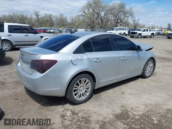 2013 Chevrolet Cruze ECO with VIN 1G1PJ5SB8D7235730, listed as a IAAI auction lot 42152217 with 189,679 mi miles and . Bid and sale history available at DreamBid. Image 4.