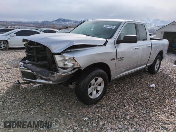 2016 Ram 1500 Outdoorsman with VIN 1C6RR7GT8GS199472, listed as a Copart auction lot 49641615 with 163,544 mi miles and Clean title. Bid and sale history available at DreamBid. Image 1.