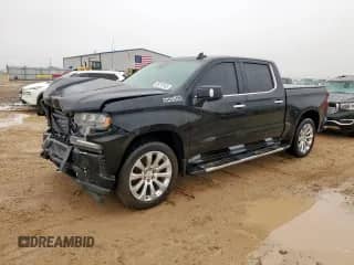 2019 Chevrolet Silverado 1500 High Country z VIN 3GCUYHEL0KG139510, wystawiony jako Copart lot #66710185 z przebiegiem 105 008 mil mil oraz Szkoda całkowita • Salvage title. Historia ofert i sprzedaży dostępna na DreamBid. Obrazek 1.