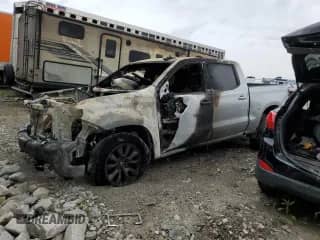 2020 Chevrolet Silverado 1500 RST z VIN 3GCPYEEK3LG166446, wystawiony jako Copart lot #55163715 z przebiegiem Nie podano mil oraz Szkoda całkowita • Salvage title. Historia ofert i sprzedaży dostępna na DreamBid. Obrazek 1.