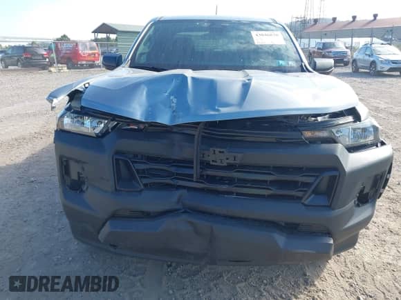 2024 Chevrolet Colorado 4WD Work Truck with VIN 1GCGTBEC0R1237826, listed as a IAAI auction lot 43046838 with 19,550 mi miles and . Bid and sale history available at DreamBid. Image 6.