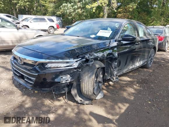 2021 Honda Accord EX-L z VIN 1HGCV1F50MA044878, wystawiony jako IAAI lot #43234225 z przebiegiem 33 817 mil mil oraz . Historia ofert i sprzedaży dostępna na DreamBid. Obrazek 18.