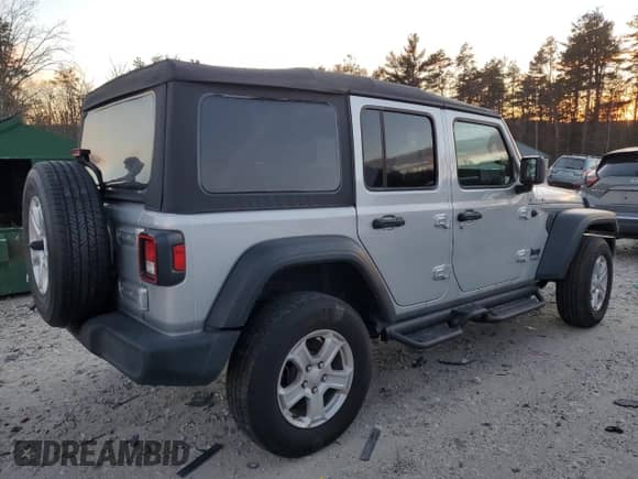 2022 Jeep Wrangler Unlimited Willys Sport с VIN 1C4HJXDM8NW224563, выставлен на аукционе Copart как лот 87717815 с пробегом 25 872 миль миль и Списание • Salvage title. История ставок и продаж доступна на DreamBid. Изображение 3.