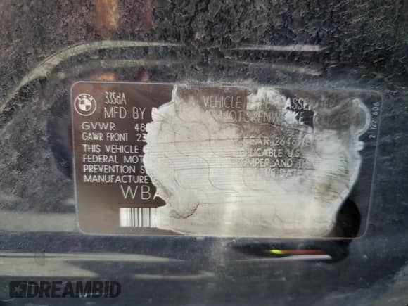 2010 BMW 3 Series 335d с VIN WBAPN7C55AA778450, выставлен на аукционе Copart как лот 58276475 с пробегом 234 351 миль миль и Чистый • Clean title. История ставок и продаж доступна на DreamBid. Изображение 12.