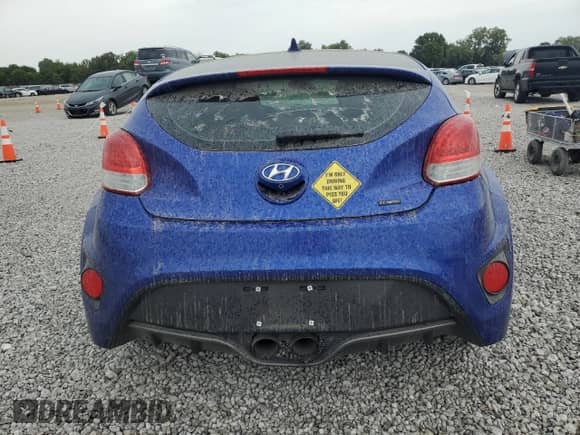 2014 Hyundai Veloster Turbo R-Spec с VIN KMHTC6AE7EU202380, выставлен на аукционе Copart как лот 70484125 с пробегом Не указан миль и Списание • Salvage title. История ставок и продаж доступна на DreamBid. Изображение 6.