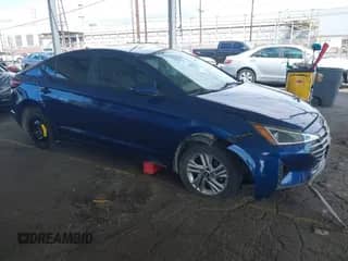 2020 Hyundai Elantra SEL with VIN 5NPD84LF1LH580044, listed as a IAAI auction lot 43242807 with 83,809 mi miles and . Bid and sale history available at DreamBid. Image 1.