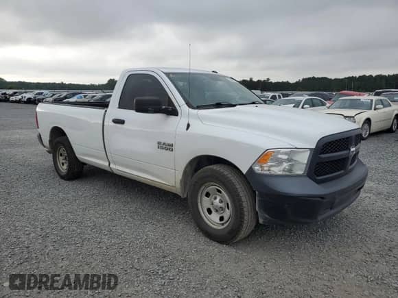 2016 Ram 1500 Tradesman with VIN 3C6JR6DG1GG262109, listed as a Copart auction lot 53963915 with 239,083 mi miles and Clean title. Bid and sale history available at DreamBid. Image 4.