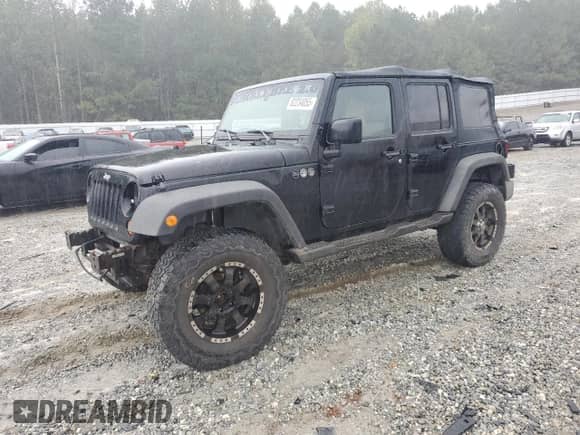 2008 Jeep Wrangler Unlimited X с VIN 1J4GA39108L508157, выставлен на аукционе Copart как лот 82234055 с пробегом Не указан миль и Списание • Salvage title. История ставок и продаж доступна на DreamBid. Изображение 1.