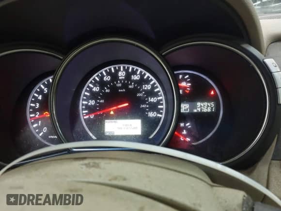 2013 Nissan Murano SV with VIN JN8AZ1MW8DW321094, listed as a IAAI auction lot 42077637 with 94,945 mi miles and . Bid and sale history available at DreamBid. Image 7.