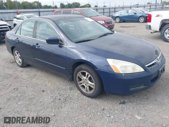 2006 Honda Accord LX SE with VIN 1HGCM56316A012761, listed as a IAAI auction lot 43407094 with 276,972 mi miles and . Bid and sale history available at DreamBid. Image 1.