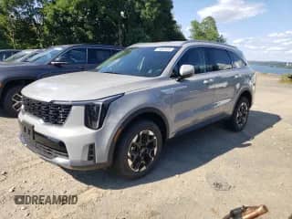 2025 Kia Sorento S with VIN 5XYRLDJC6SG394163, listed as a Copart auction lot 71667525 with 16 mi miles and Salvage title. Bid and sale history available at DreamBid. Image 1.