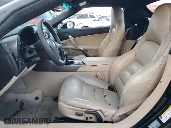 2007 Chevrolet Corvette with VIN 1G1YY36U875133523, listed as a Copart auction lot 74768594 with Not provided miles and Salvage title. Bid and sale history available at DreamBid. Image 7.