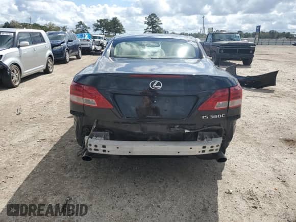 2014 Lexus IS 350 C with VIN JTHFE2C21E2510260, listed as a Copart auction lot 82267465 with 79,739 mi miles and Salvage title. Bid and sale history available at DreamBid. Image 6.