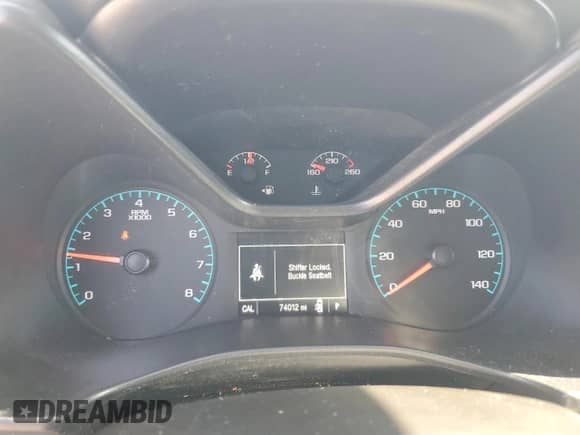 2016 Chevrolet Colorado 2WD WT z VIN 1GCHSBEA0G1233102, wystawiony jako Copart lot #85152725 z przebiegiem 74 012 mil mil oraz Szkoda całkowita • Salvage title. Historia ofert i sprzedaży dostępna na DreamBid. Obrazek 9.