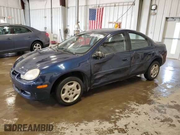 2002 Dodge Neon with VIN 1B3ES26C02D587102, listed as a Copart auction lot 53341785 with 162,341 mi miles and Non repairable. Bid and sale history available at DreamBid. Image 1.