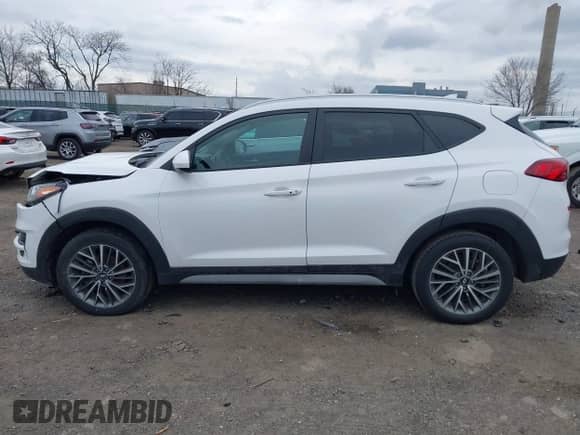 2020 Hyundai Tucson Limited with VIN KM8J3CAL4LU217209, listed as a IAAI auction lot 41624687 with 37,000 mi miles and . Bid and sale history available at DreamBid. Image 14.