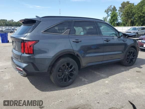 2022 Kia Sorento SX z VIN 5XYRK4LFXNG100570, wystawiony jako Copart lot #81514445 z przebiegiem 86 202 mil mil oraz Szkoda całkowita • Salvage title. Historia ofert i sprzedaży dostępna na DreamBid. Obrazek 3.