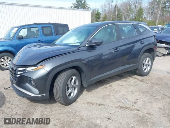 2024 Hyundai Tucson SE with VIN 5NMJACDE6RH336225, listed as a IAAI auction lot 41869167 with 22,924 mi miles and . Bid and sale history available at DreamBid. Image 2.
