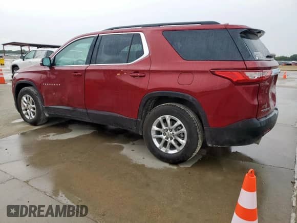 2019 Chevrolet Traverse LT с VIN 1GNERHKW9KJ258646, выставлен на аукционе Copart как лот 81631585 с пробегом 109 651 миль миль и Списание • Salvage title. История ставок и продаж доступна на DreamBid. Изображение 2.
