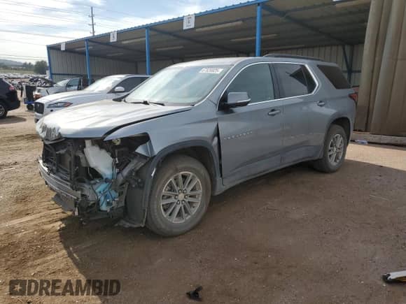 2023 Chevrolet Traverse LT z VIN 1GNERHKW6PJ211050, wystawiony jako Copart lot #67820825 z przebiegiem 84 915 mil mil oraz Szkoda całkowita • Salvage title. Historia ofert i sprzedaży dostępna na DreamBid. Obrazek 1.