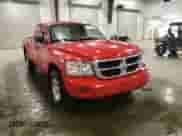 2008 Dodge Dakota SLT with VIN 1D7HW42K78S530057, listed as a Copart auction lot 51423175 with 90,767 mi miles and Salvage title. Bid and sale history available at DreamBid. Image 11.