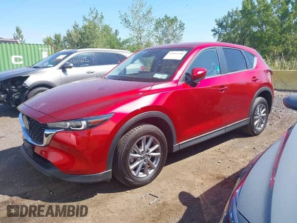 2023 Mazda CX-5 S Select z VIN JM3KFBBM1P0219263, wystawiony jako IAAI lot #43061540 z przebiegiem 10 019 mil mil oraz . Historia ofert i sprzedaży dostępna na DreamBid. Obrazek 2.