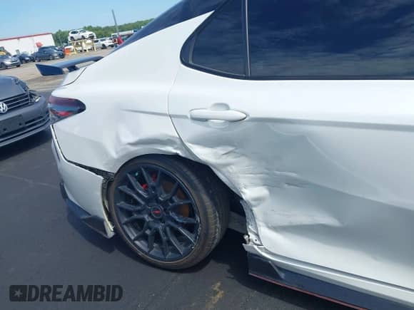 2023 Toyota Camry TRD with VIN 4T1KZ1AKXPU082659, listed as a IAAI auction lot 42901043 with 65,567 mi miles and . Bid and sale history available at DreamBid. Image 6.