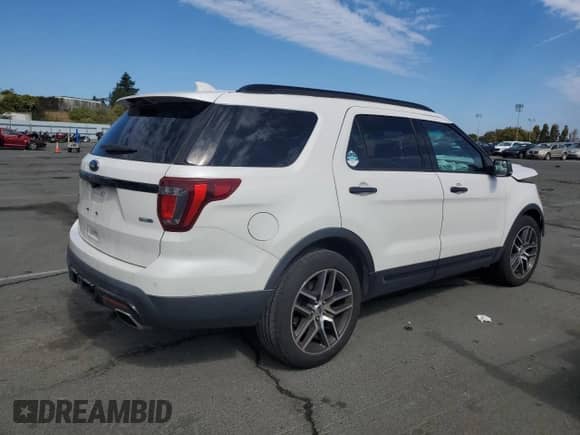 2017 Ford Explorer Sport z VIN 1FM5K8GT7HGA70091, wystawiony jako Copart lot #84051285 z przebiegiem 166 771 mil mil oraz Szkoda całkowita • Salvage title. Historia ofert i sprzedaży dostępna na DreamBid. Obrazek 3.