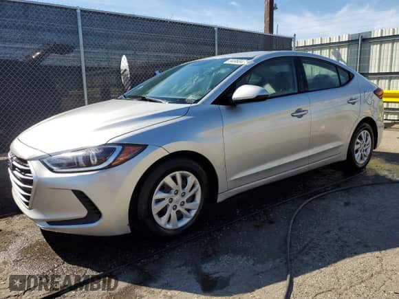 2017 Hyundai Elantra SE with VIN 5NPD74LF7HH081808, listed as a Copart auction lot 84968475 with 103,961 mi miles and Clean title. Bid and sale history available at DreamBid. Image 1.