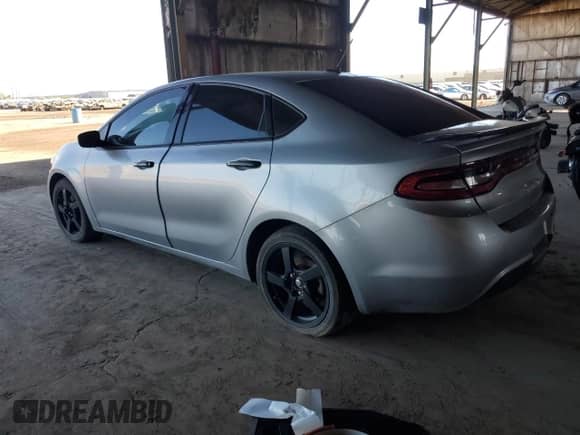 2016 Dodge Dart SE with VIN 1C3CDFAA7GD555952, listed as a Copart auction lot 82502715 with 87,105 mi miles and Clean title. Bid and sale history available at DreamBid. Image 2.