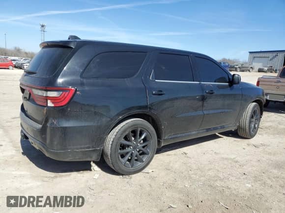 2018 Dodge Durango SXT with VIN 1C4RDHAG8JC371672, listed as a Copart auction lot 46367305 with 107,300 mi miles and Salvage title. Bid and sale history available at DreamBid. Image 3.